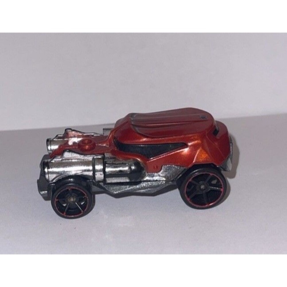 2007 Hot Wheels SHELL SHOCK Red 35/180 LOOSE New Models RED LINES OH5SP